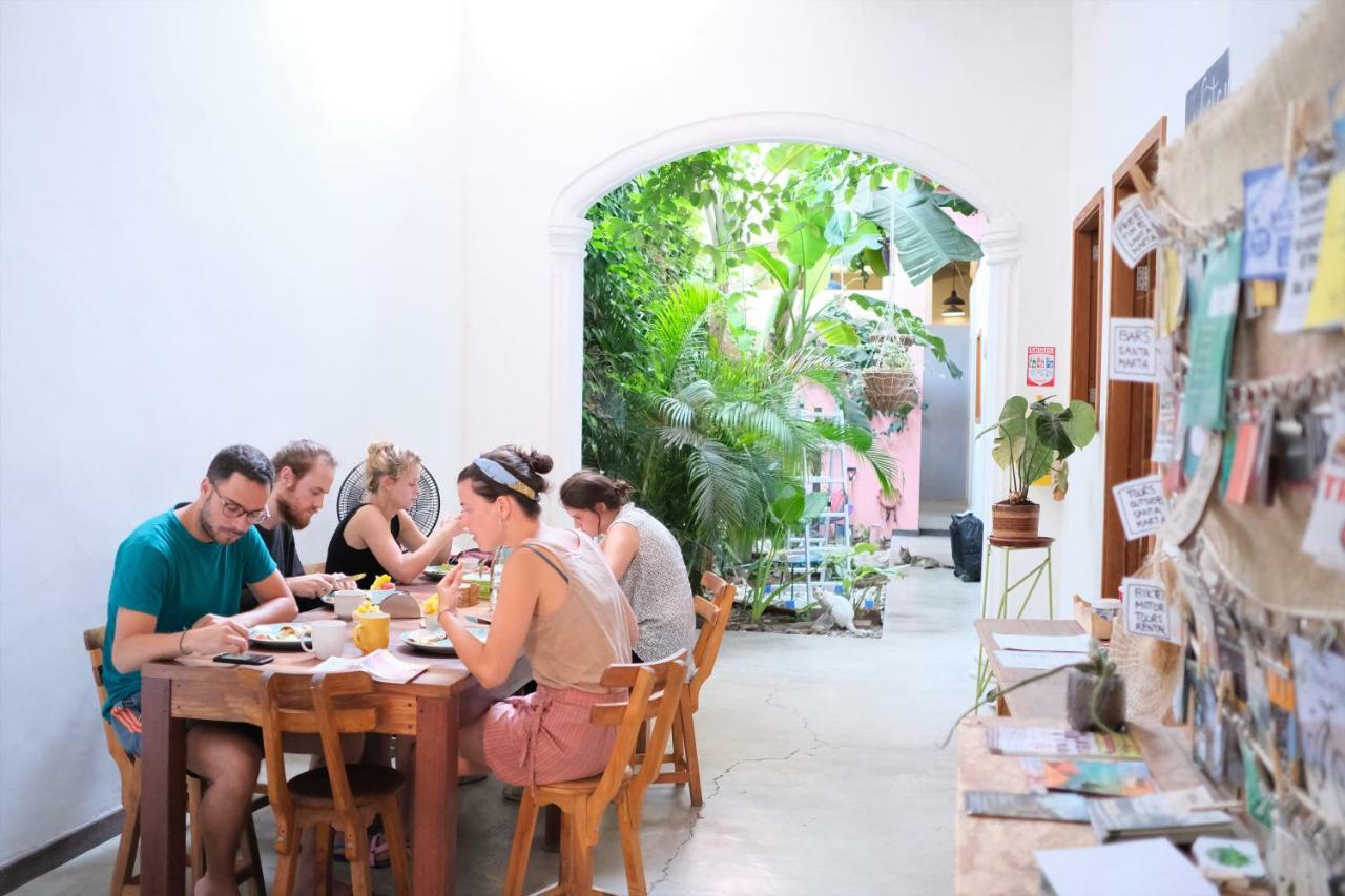 Casa Tunido Hostel Santa Marta  Buitenkant foto